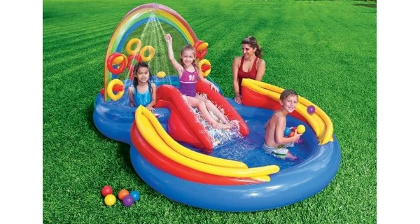 Nafukovací hřiště duha